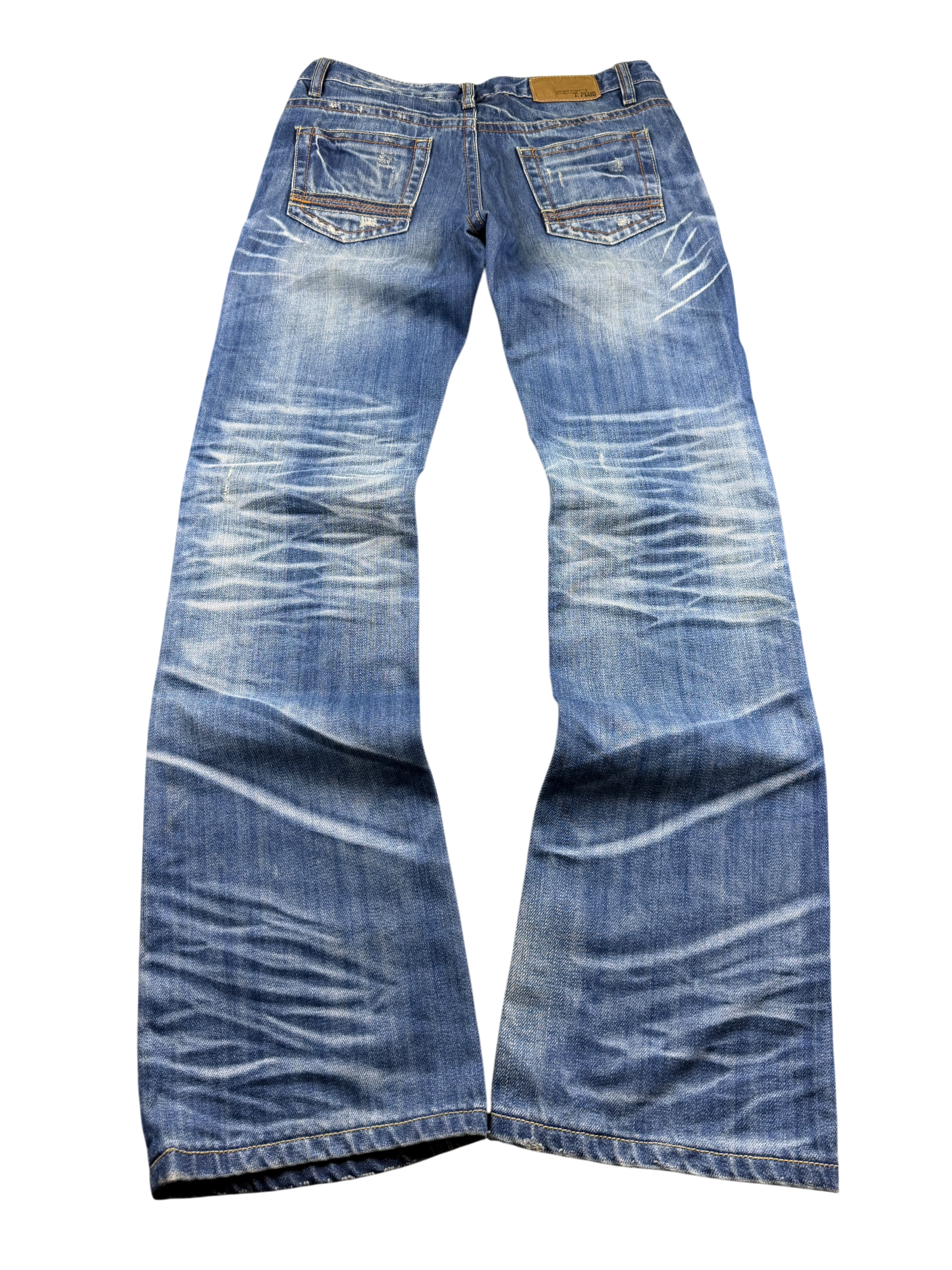 Ultra washed Straight Jeans (XS)