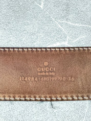 Gucci belt