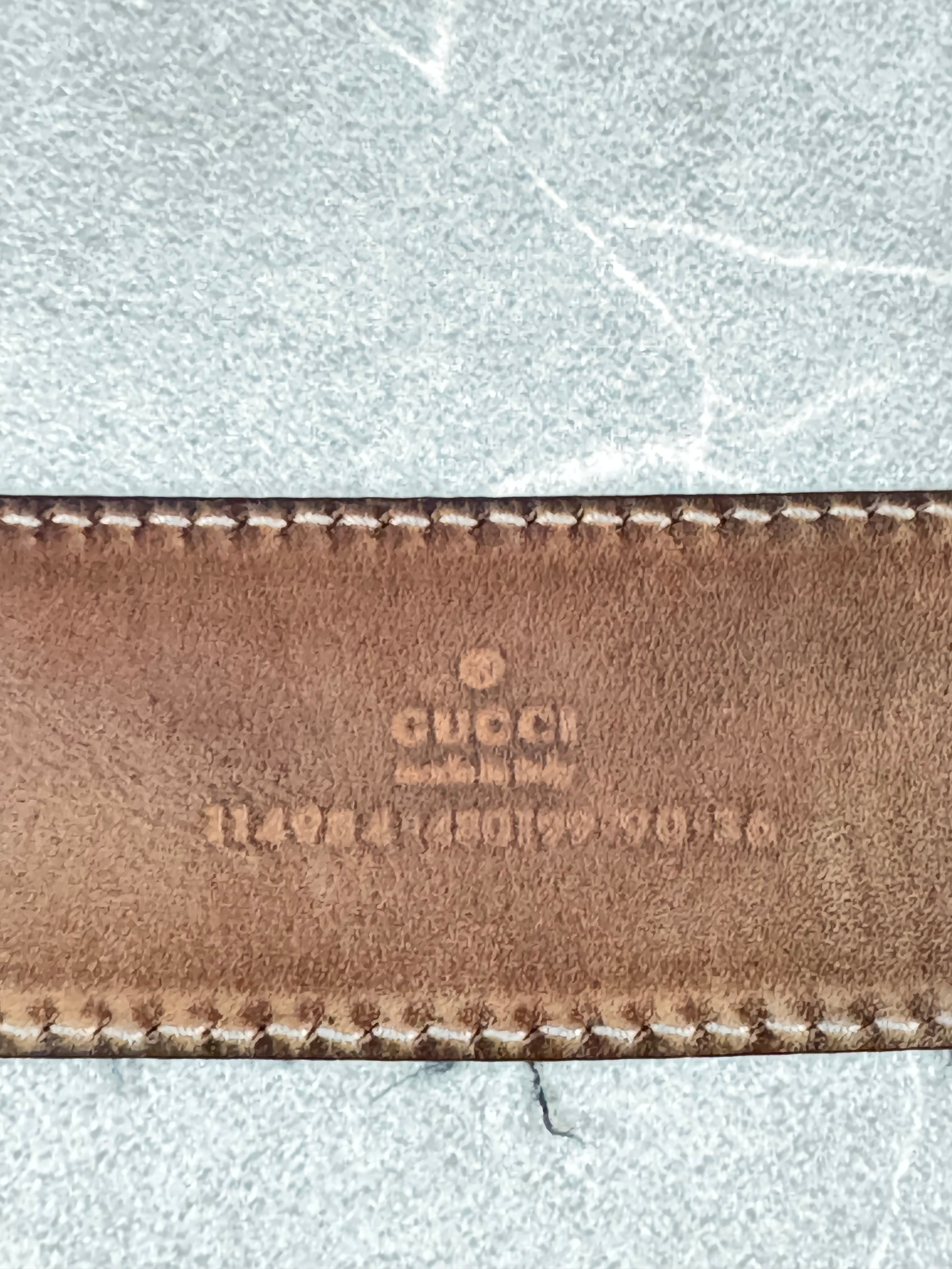 Gucci belt