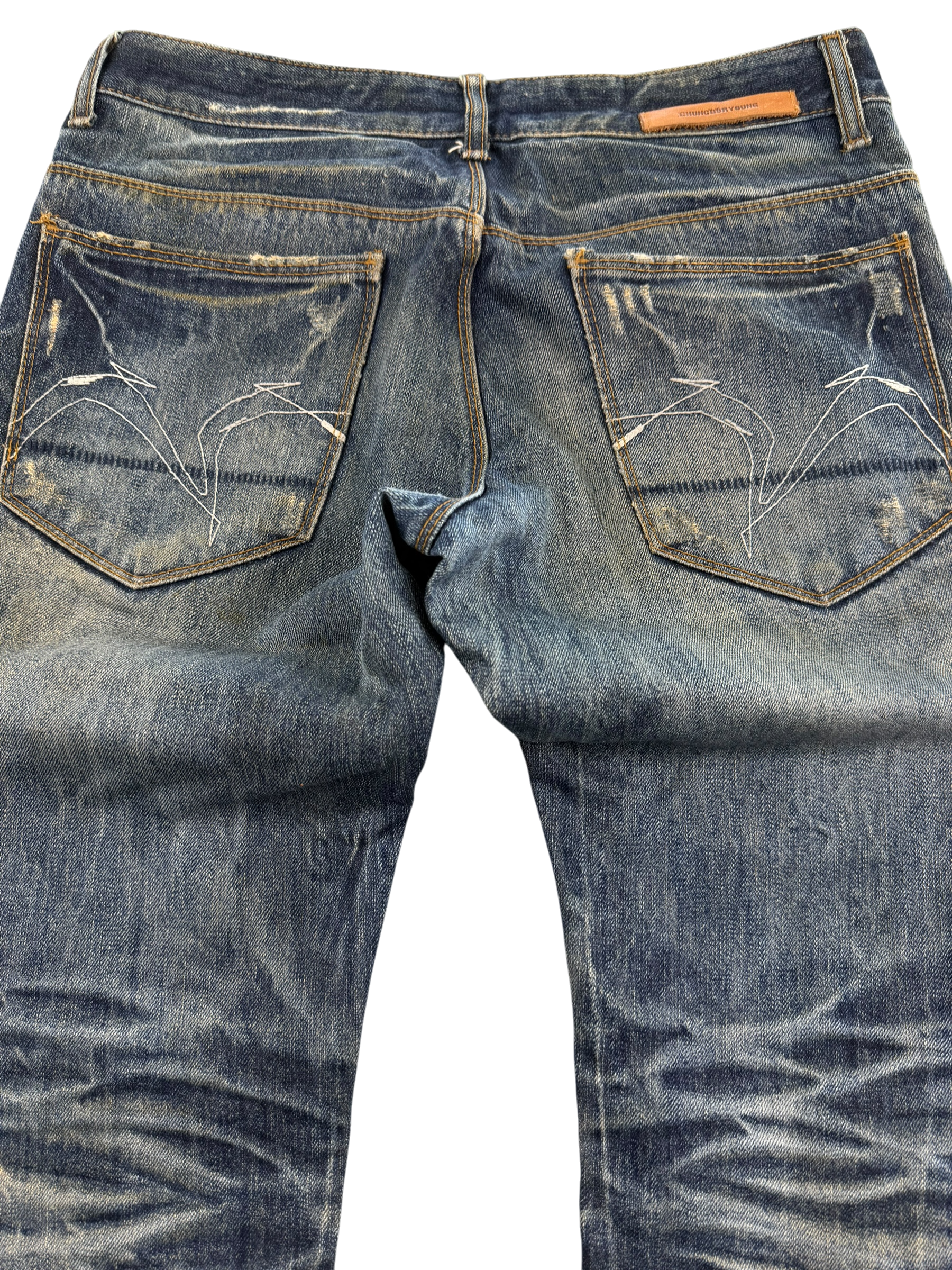 Ultra washed Straightfit Jeans (S)