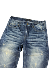 Washed Straight Fit Jeans (S)