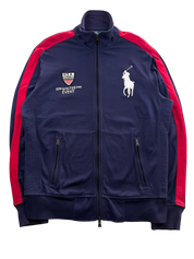 Ralph Lauren Big Pony USA Zip Hoodie (M)
