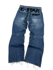 Gstar vintage Elwood Big Logo Bootcut Jeans (XS-S)