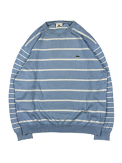 *RARE Lacoste Pashanim striped sweater (M-L)