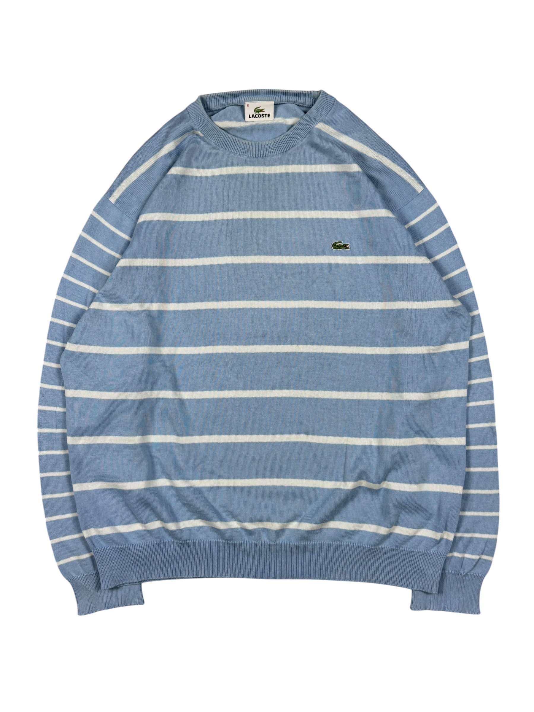 *RARE Lacoste Pashanim striped sweater (M-L)