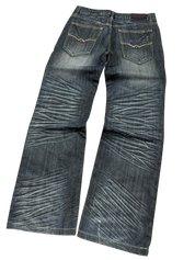 Crazy Washed Baggy Jeans (S-M)
