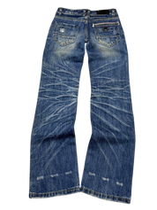 Crazy washed Straight Jeans (XXS)