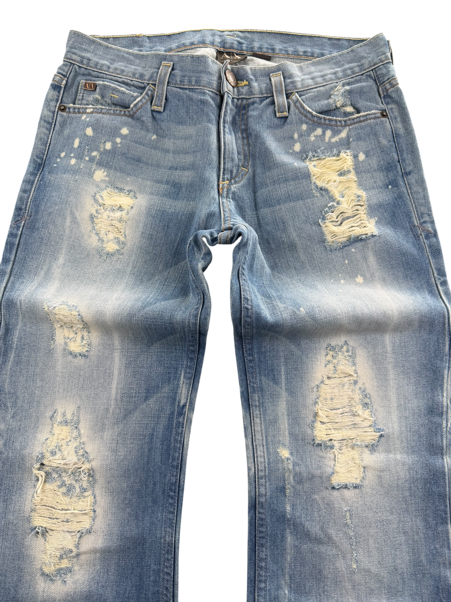 Armani Ultra washed Booctut Jeans (XS)