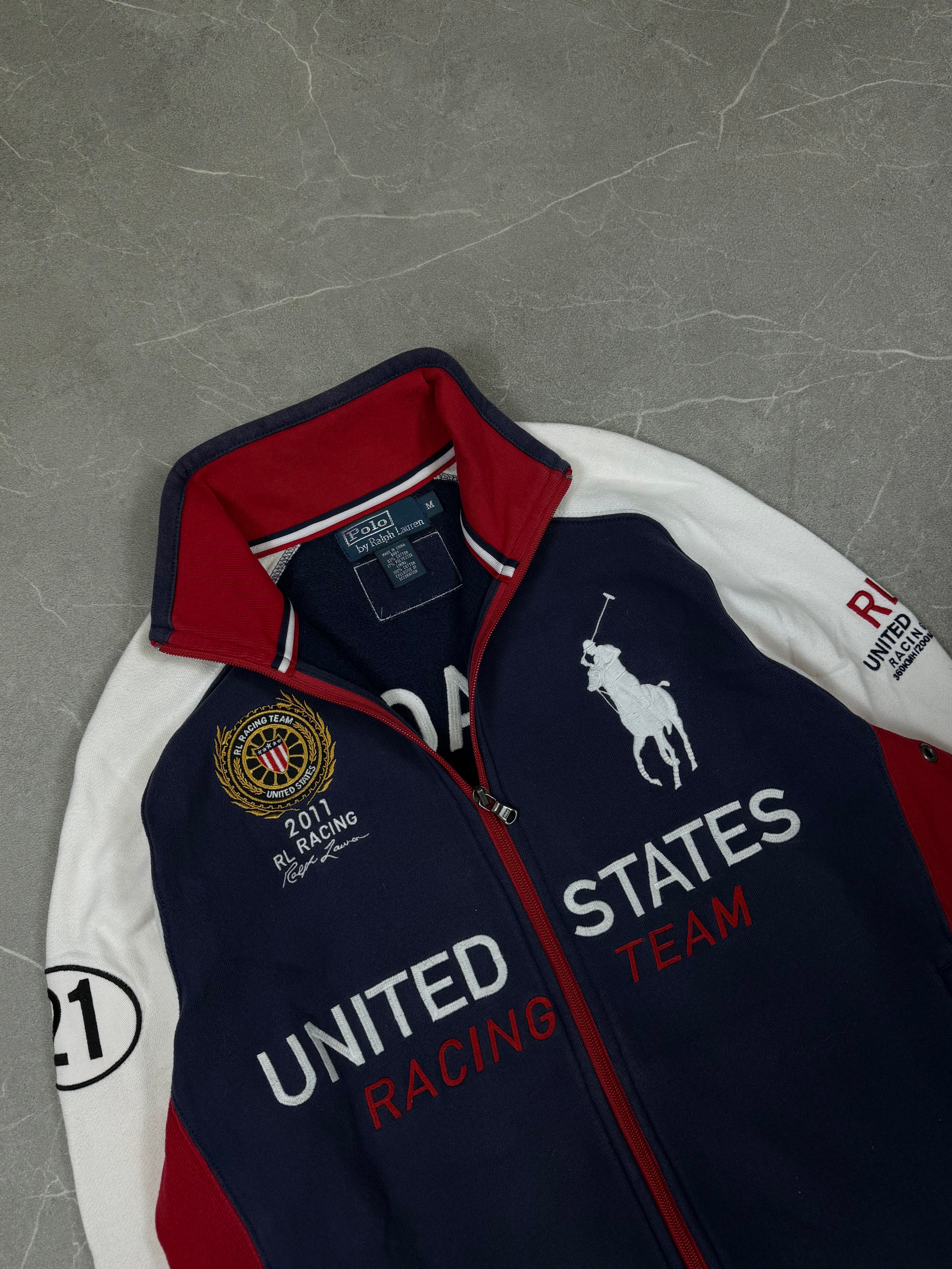 Ralph Lauren Big Pony USA Racing Jacket (M)