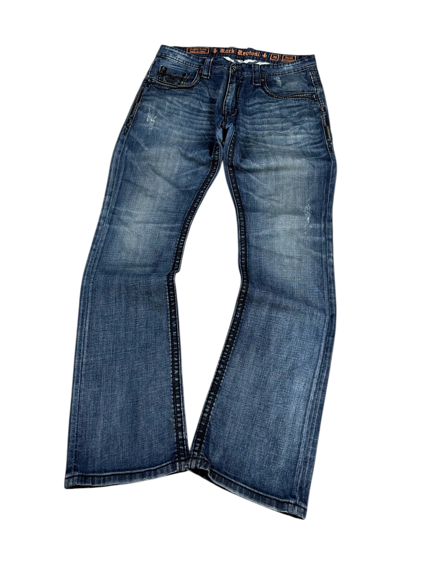 Rock Revival washed Jeans (L-XL)