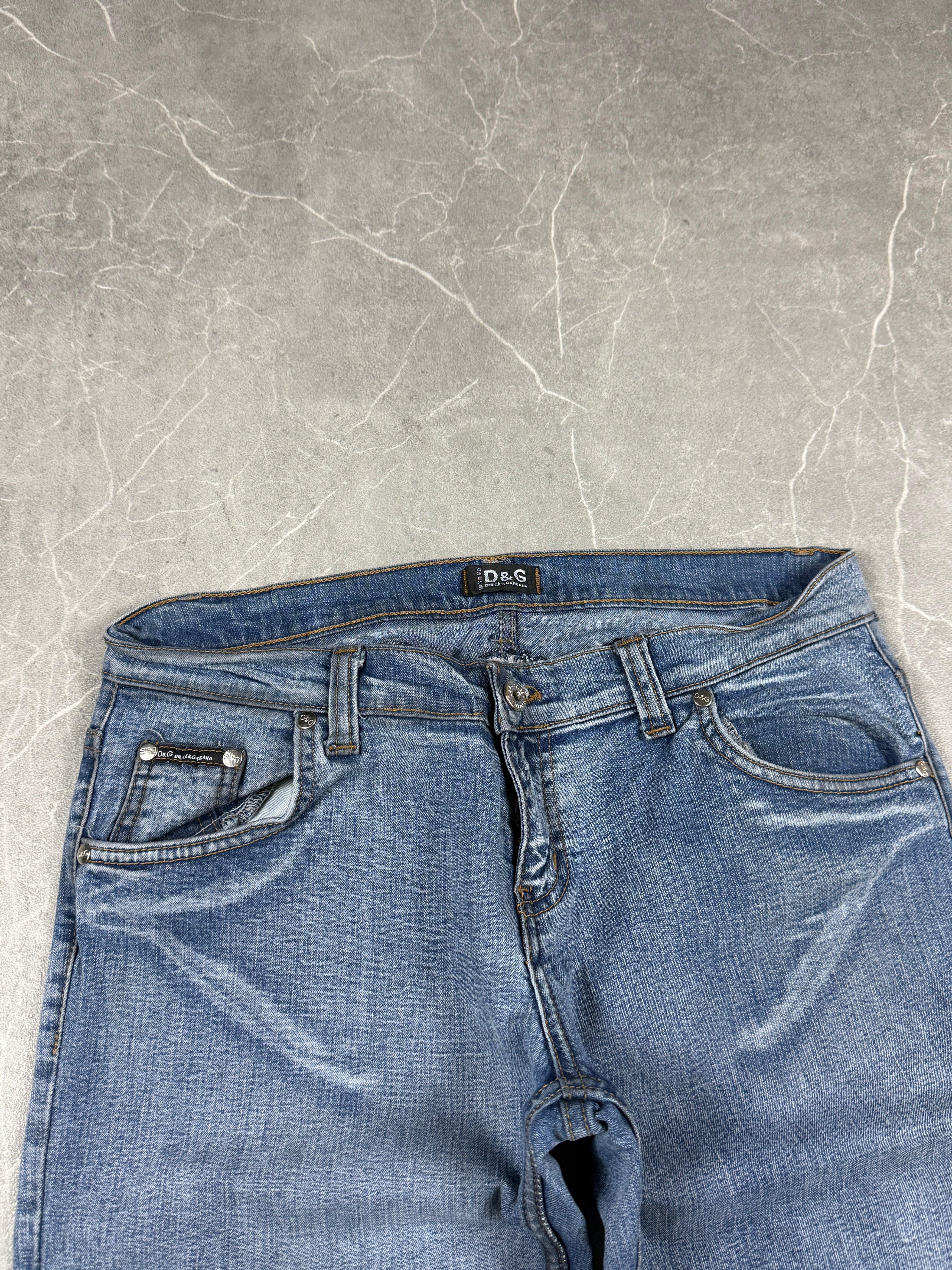 Dolce Gabbana Big Logo Jeans (S-M)