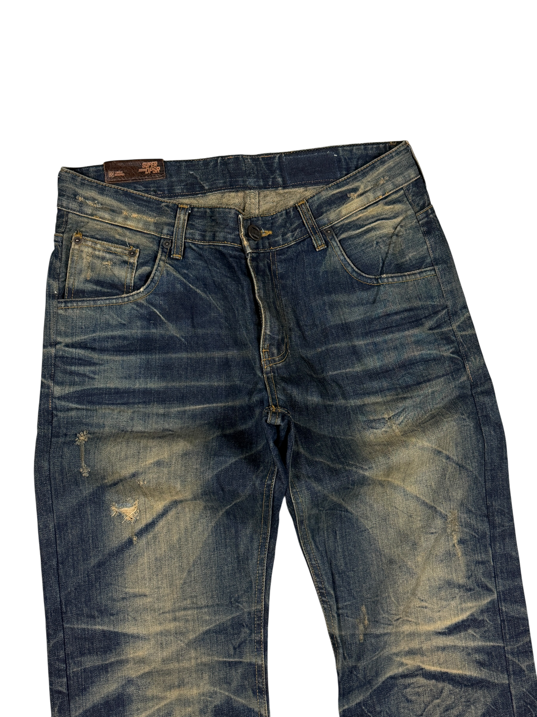 Ultra Washed Bootcut Jeans (S)