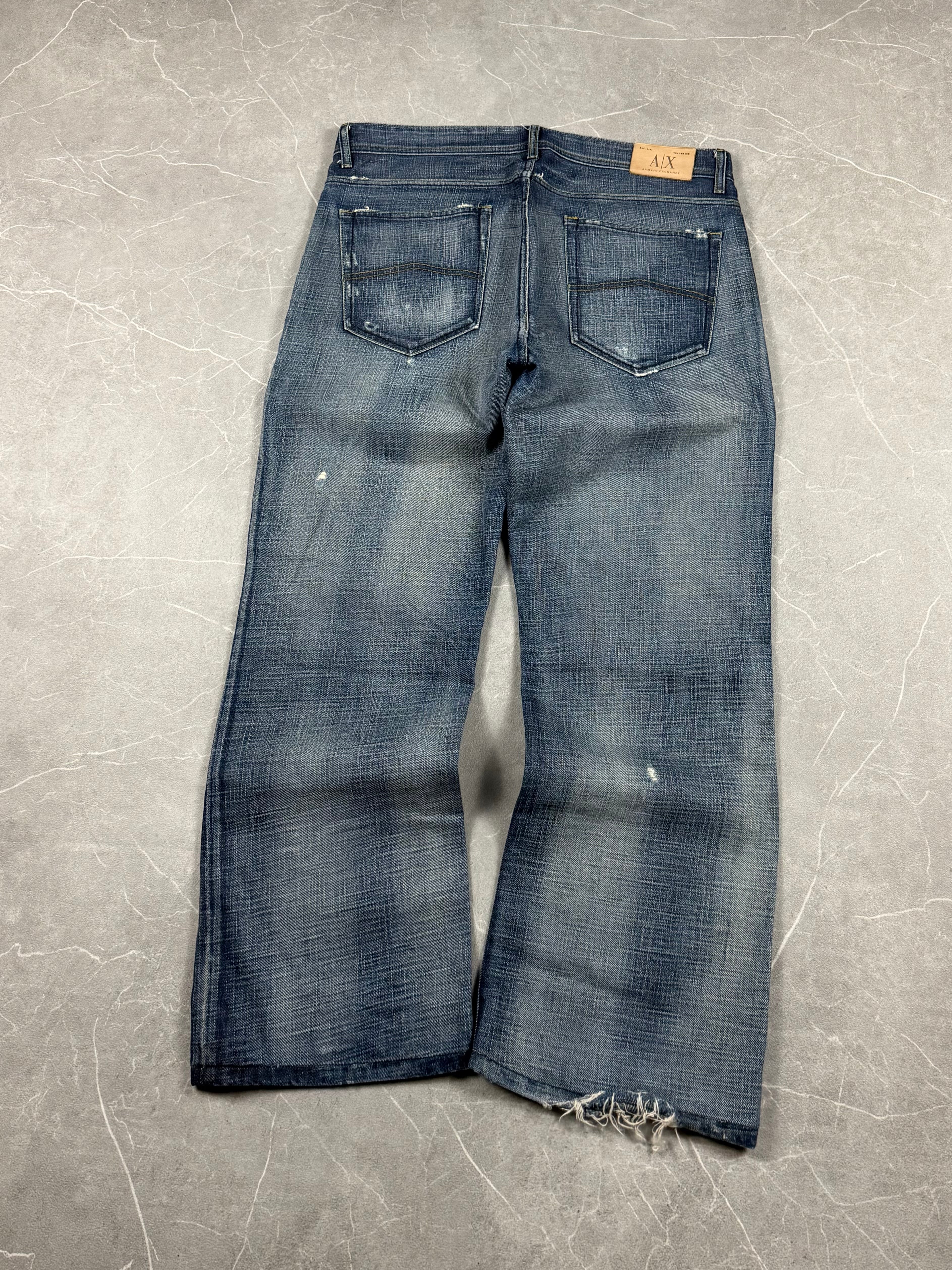 Armani washed Baggy Jeans (XL)