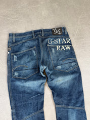 G-star vintage washed jeans (L)