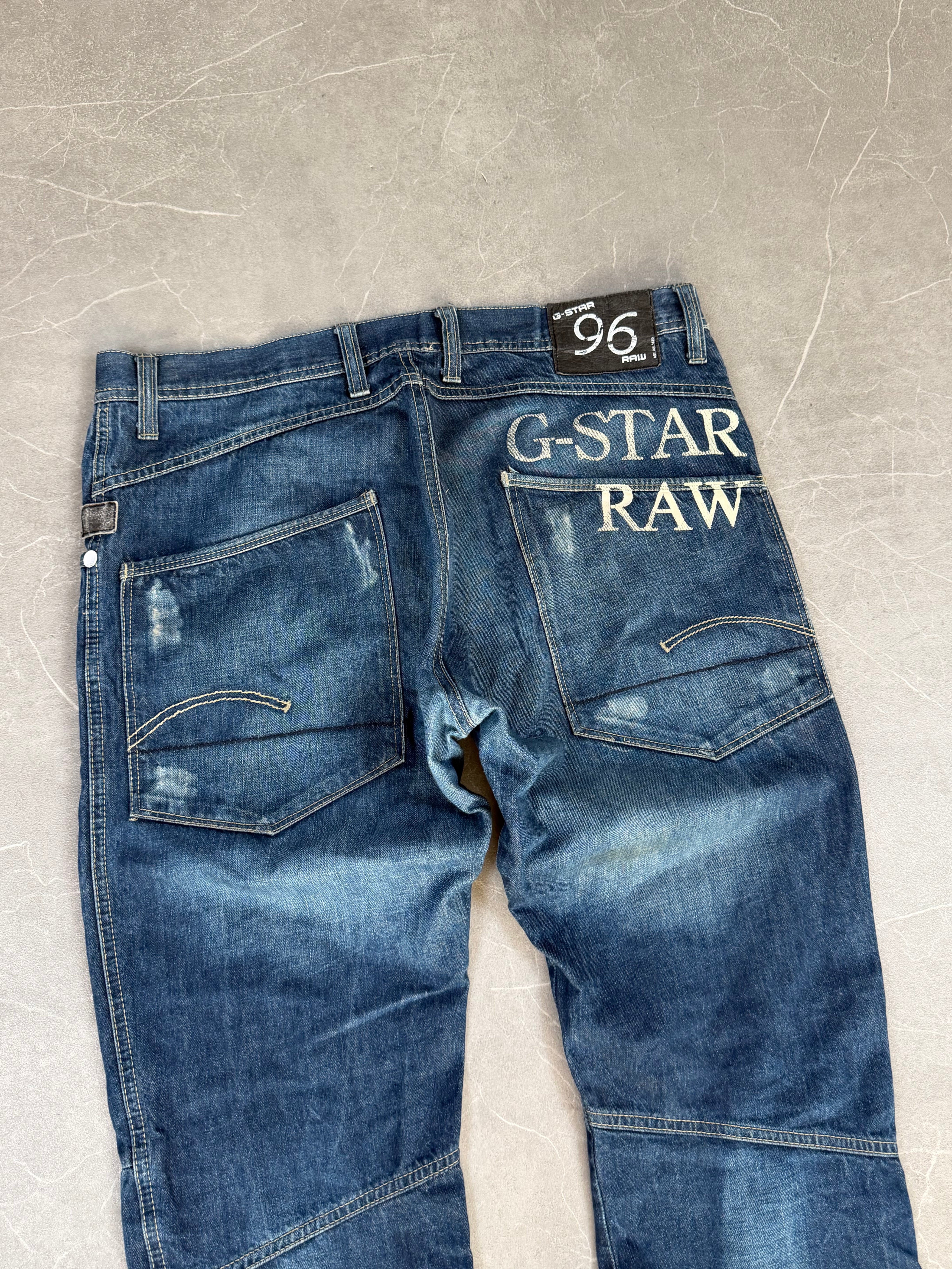 G-star vintage washed jeans (L)