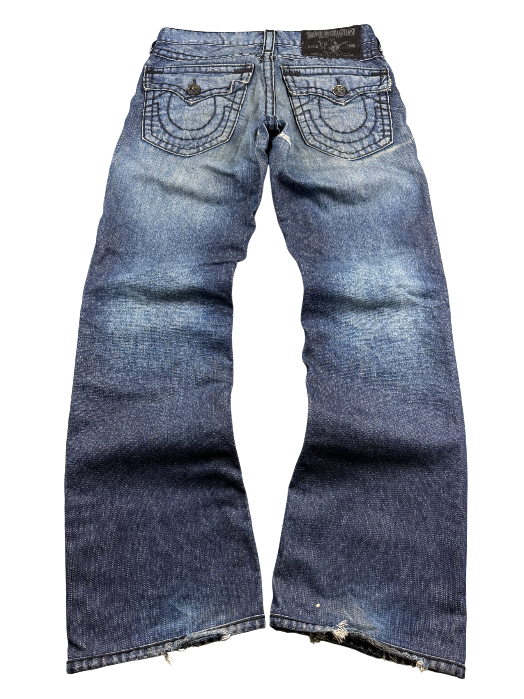 True Religion vintage washed Bootcut Jeans (M)