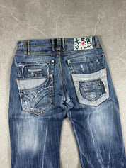 Vintage washed/Bootcut Jeans (S)