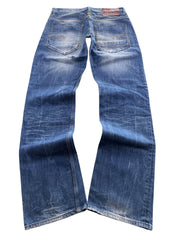 Gstar crazy washed Straight Jeans (S-M)