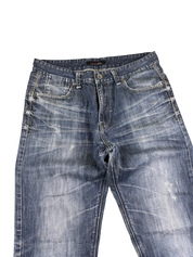 Crazy washed Straight Jeans (S)