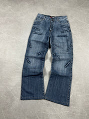 Vintage washed Bootcut Jeans (XS)
