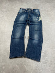 G-Star Logo Bootcut Jeans (S)