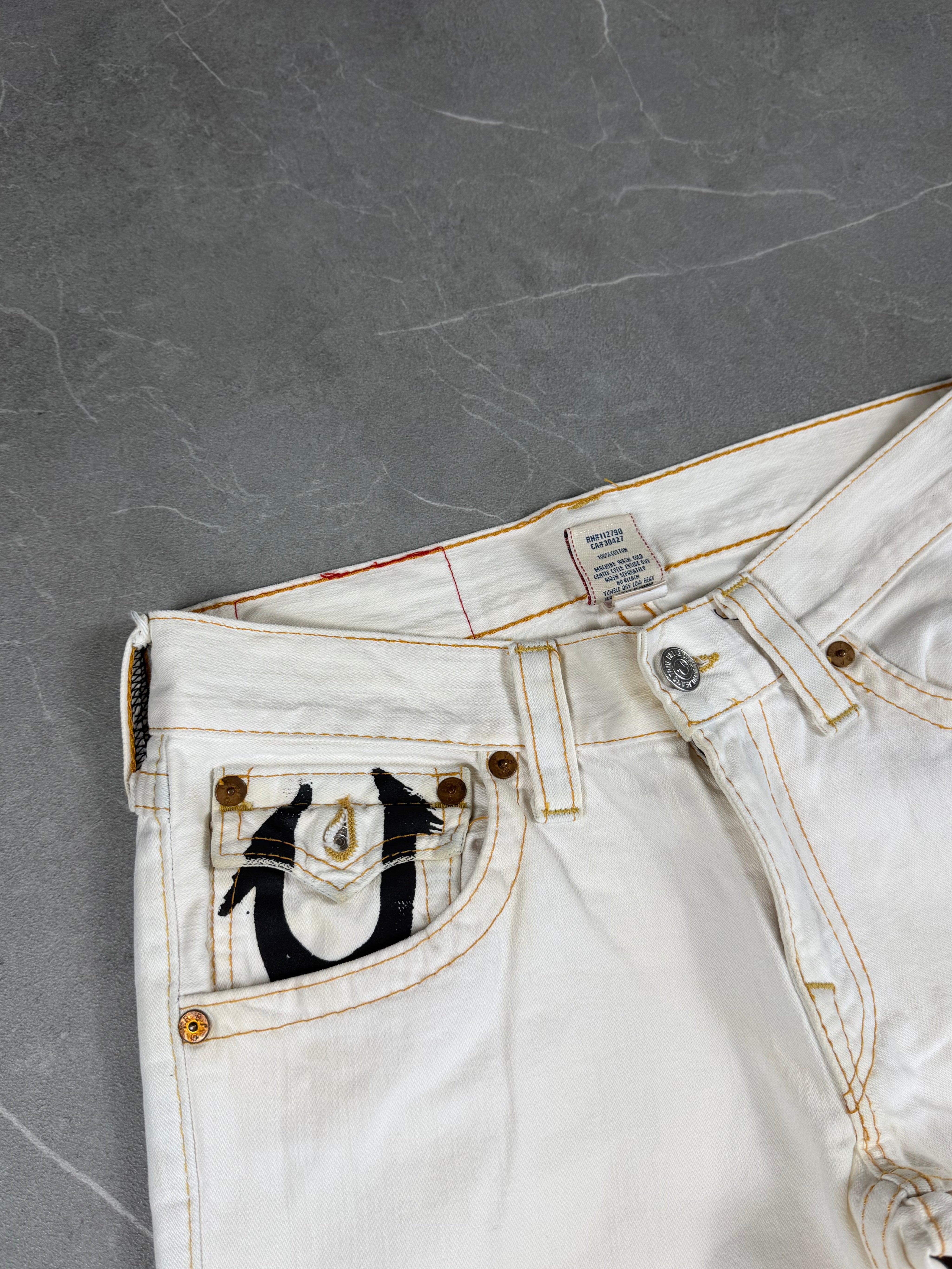 True Religion Big Horsehoe Bootcut Jeans (S)