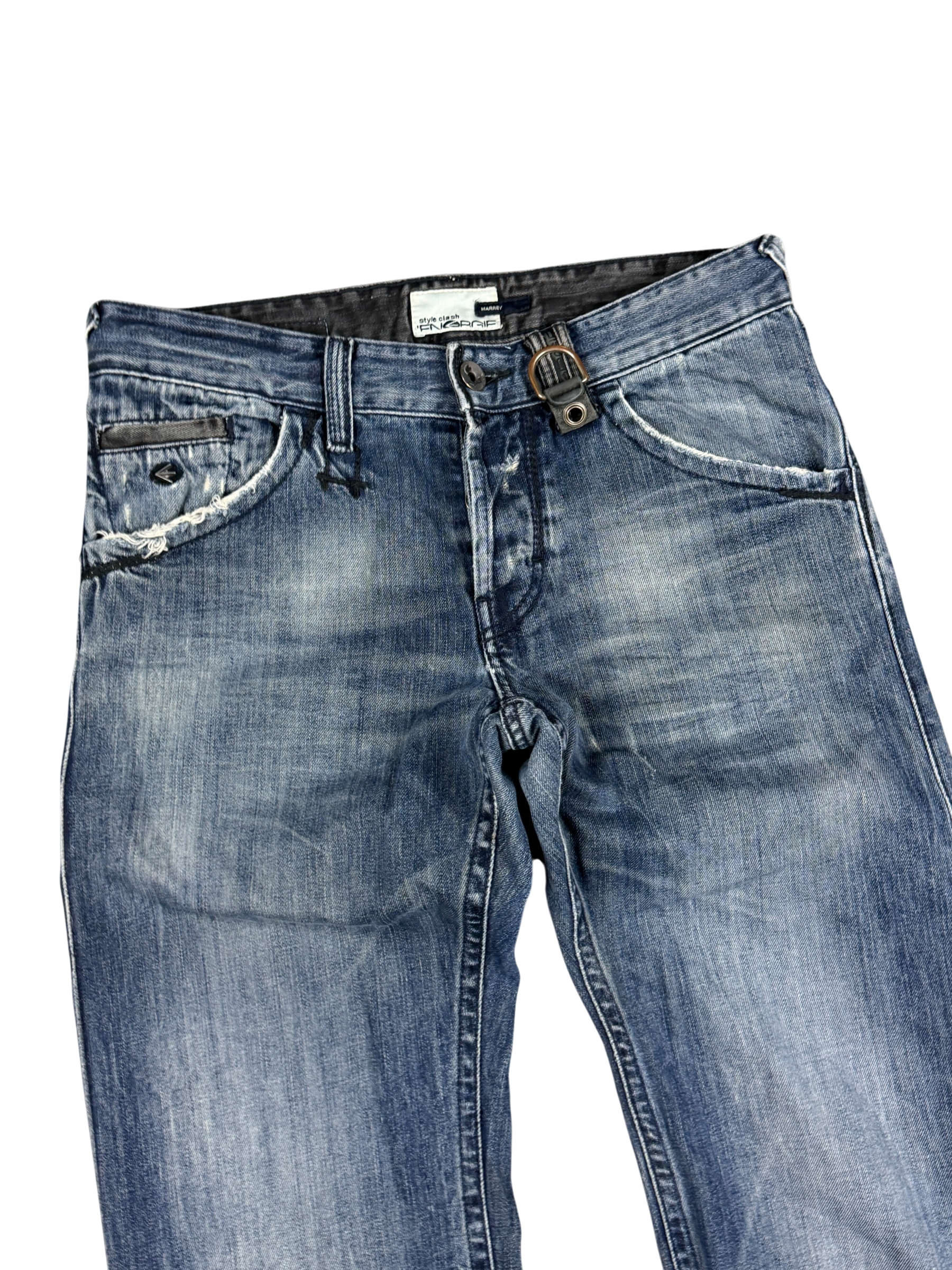 Vintage Straight-Fit Jeans (S)