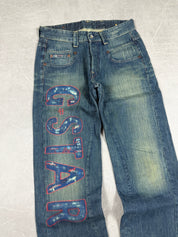 Vintage Gstar special Big Logo Bootcut Jeans (L)