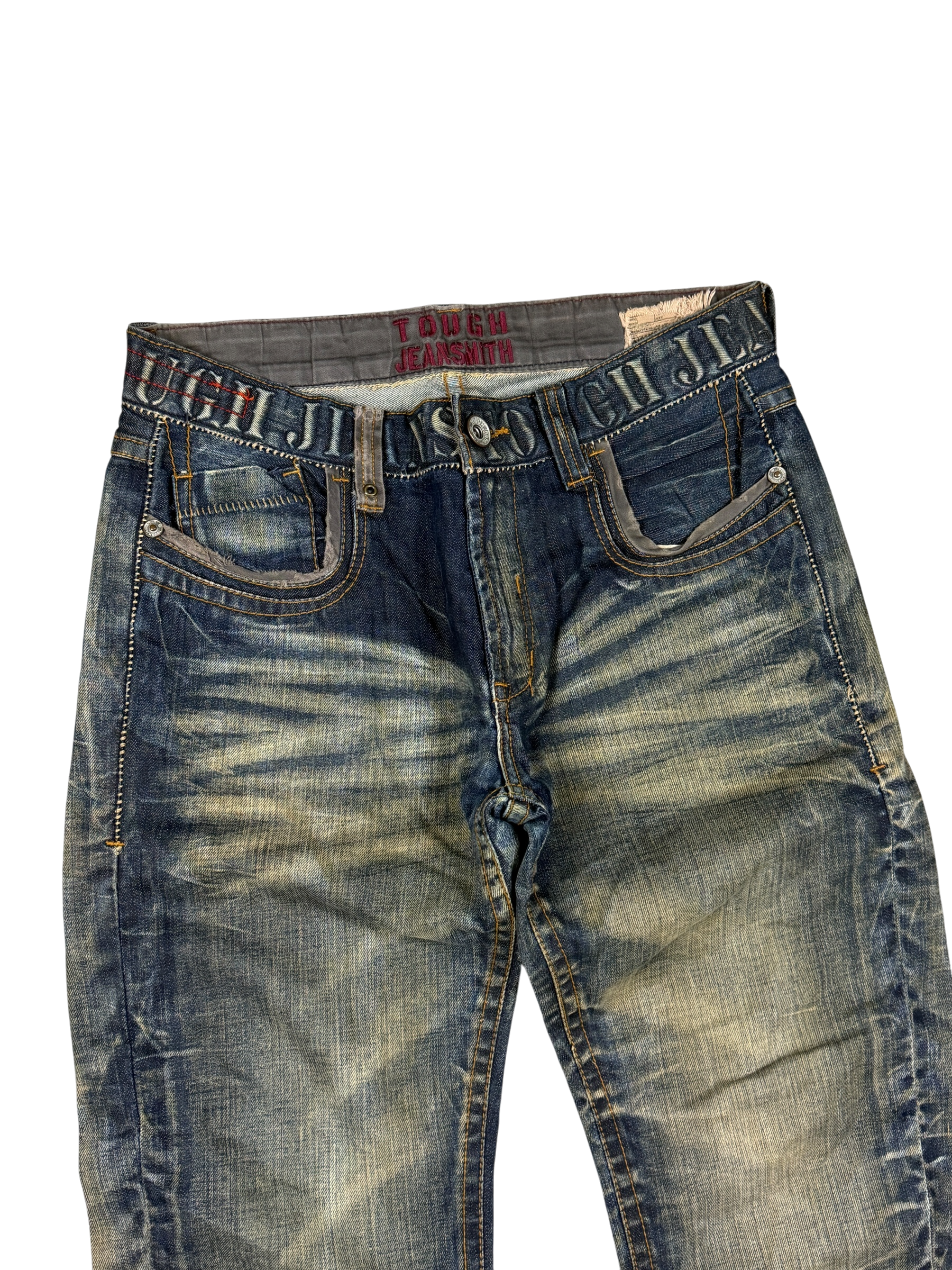 Ultra Sandwashed Straight Jeans (S-M)