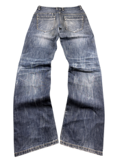 Crazy washed Straight Jeans (S)