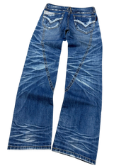Washed Straightfit Jeans (XS)