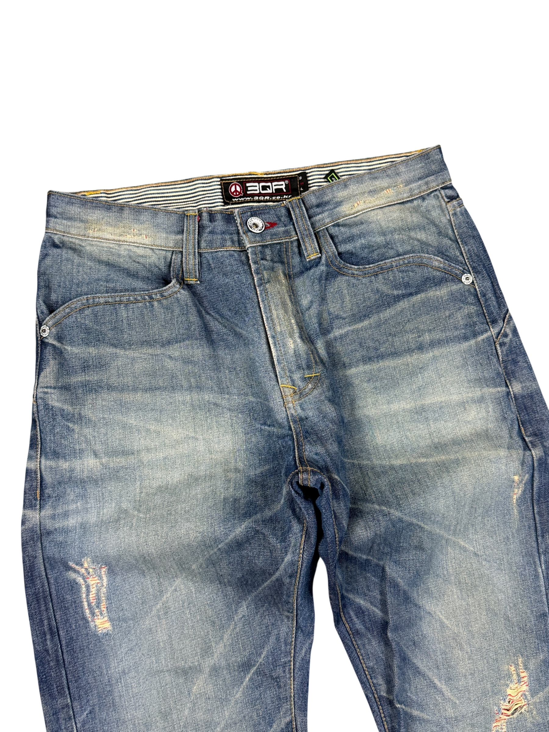 Washed Bootcut Jeans (S)