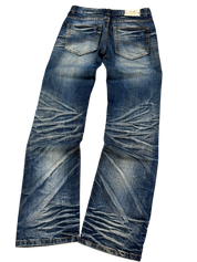 Crazy Washed Slim Fit Jeans (S)