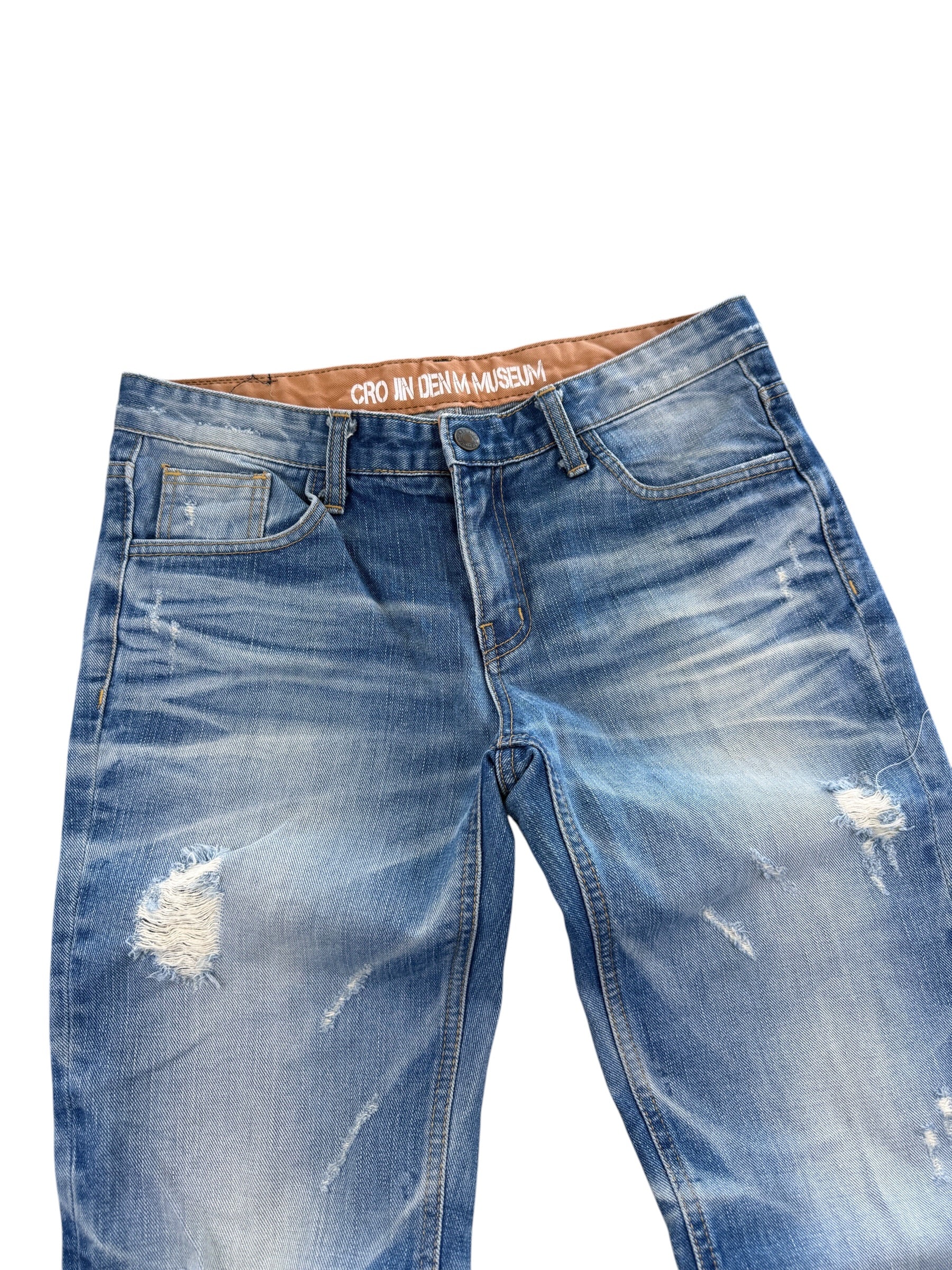 Ultra washed Straight Jeans (S)