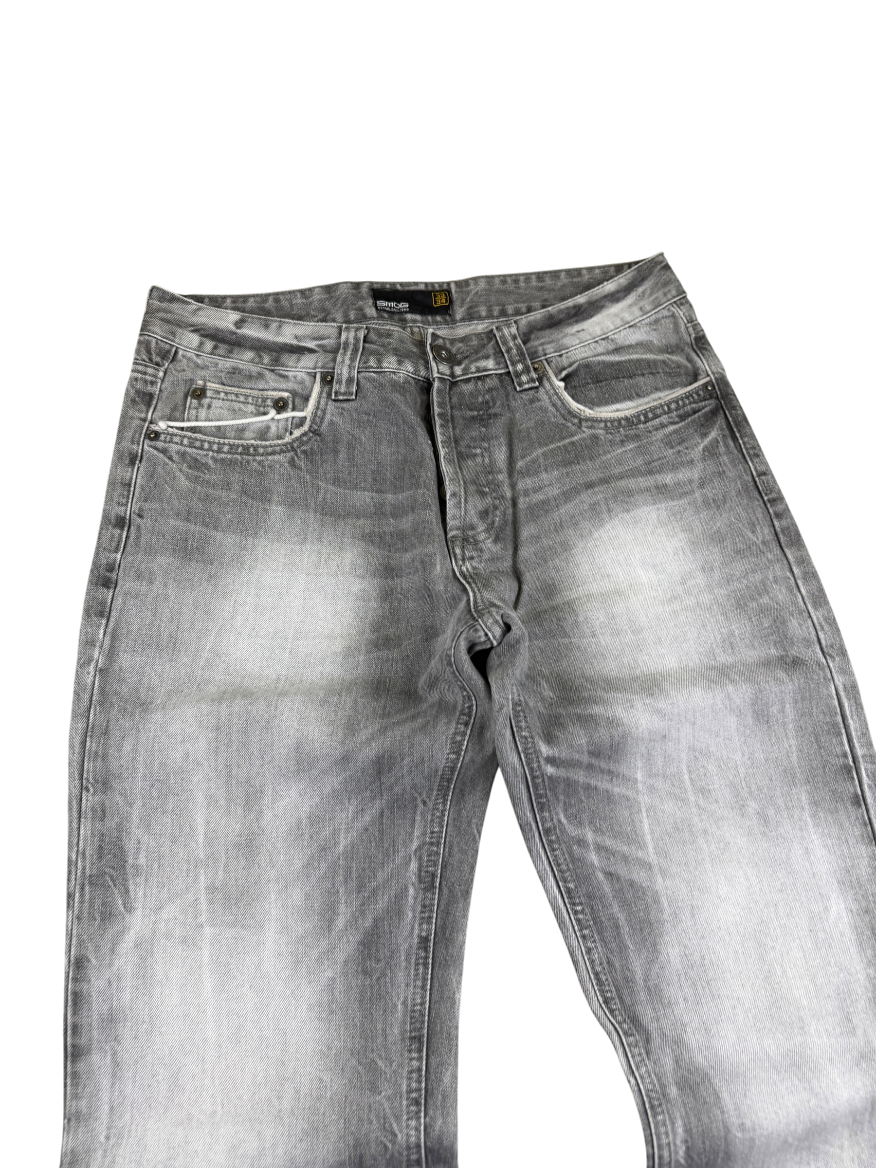 Vintage washed Straight Jeans (M)