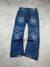 Vintage washed Straight Jeans (XL)
