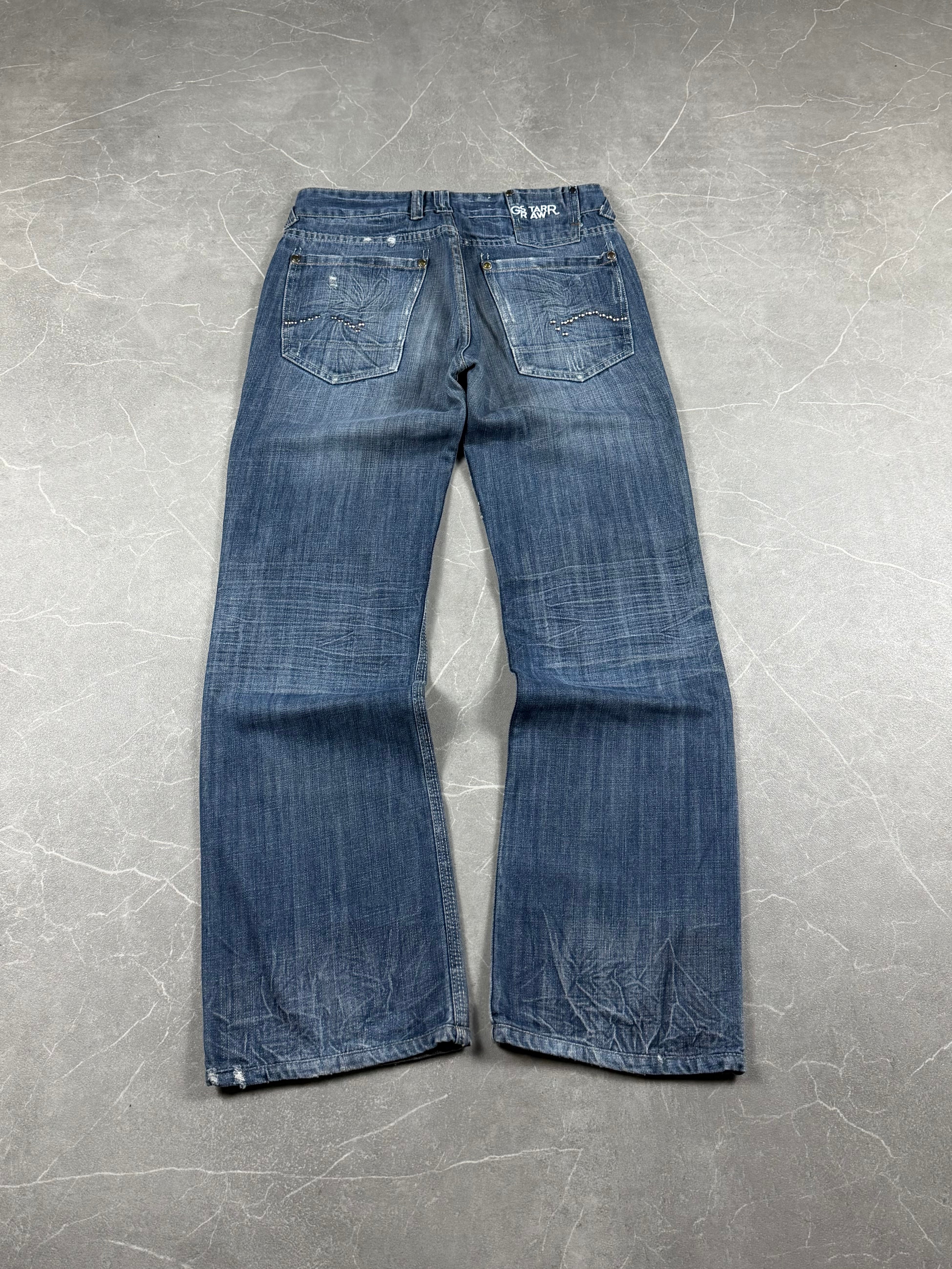 Vintage washed jeans (S)
