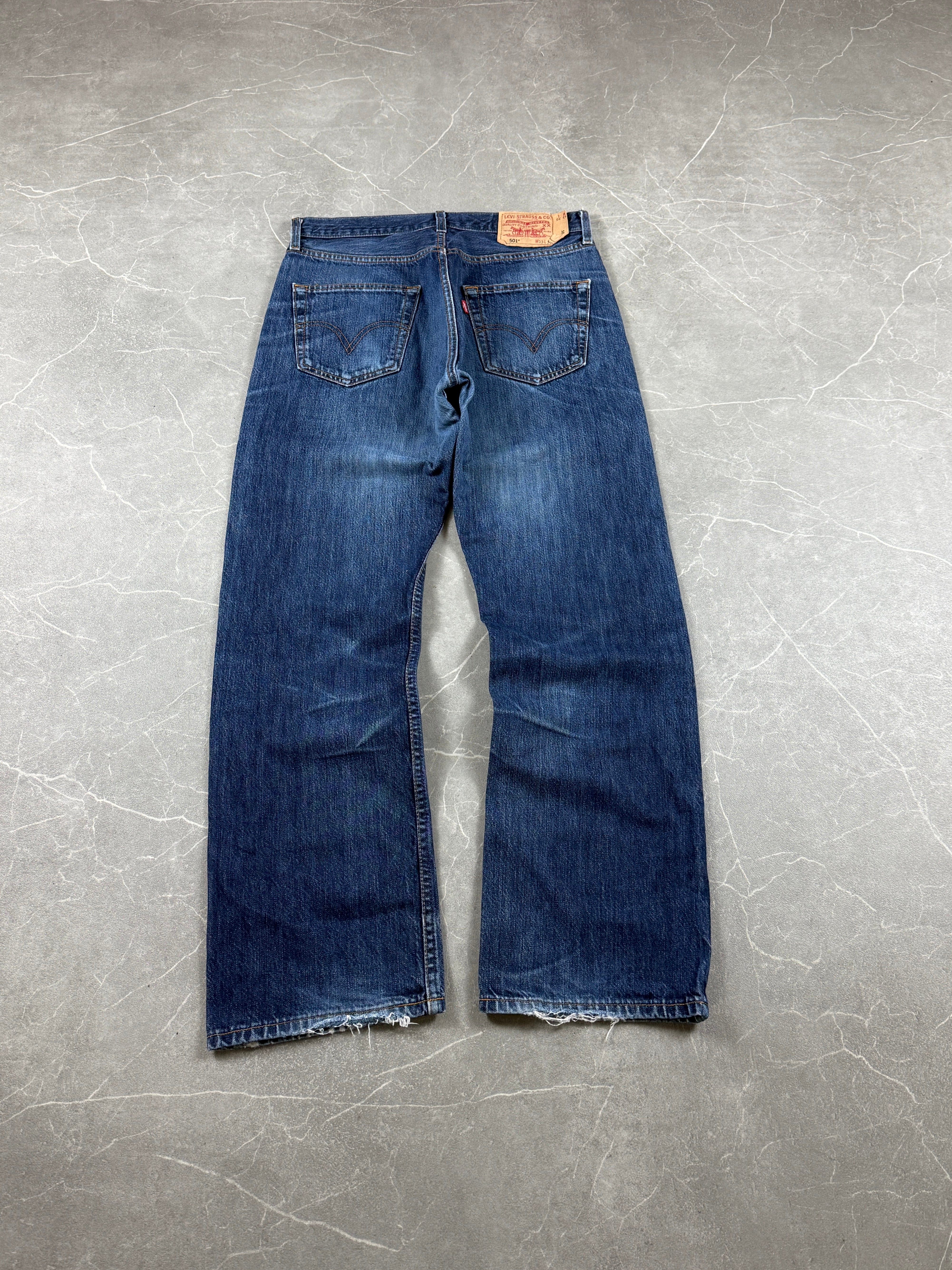 Levis 501 washed jeans (S)