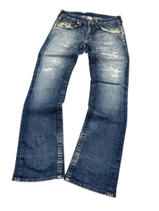 True Religion washed Bootcut Jeans (M)