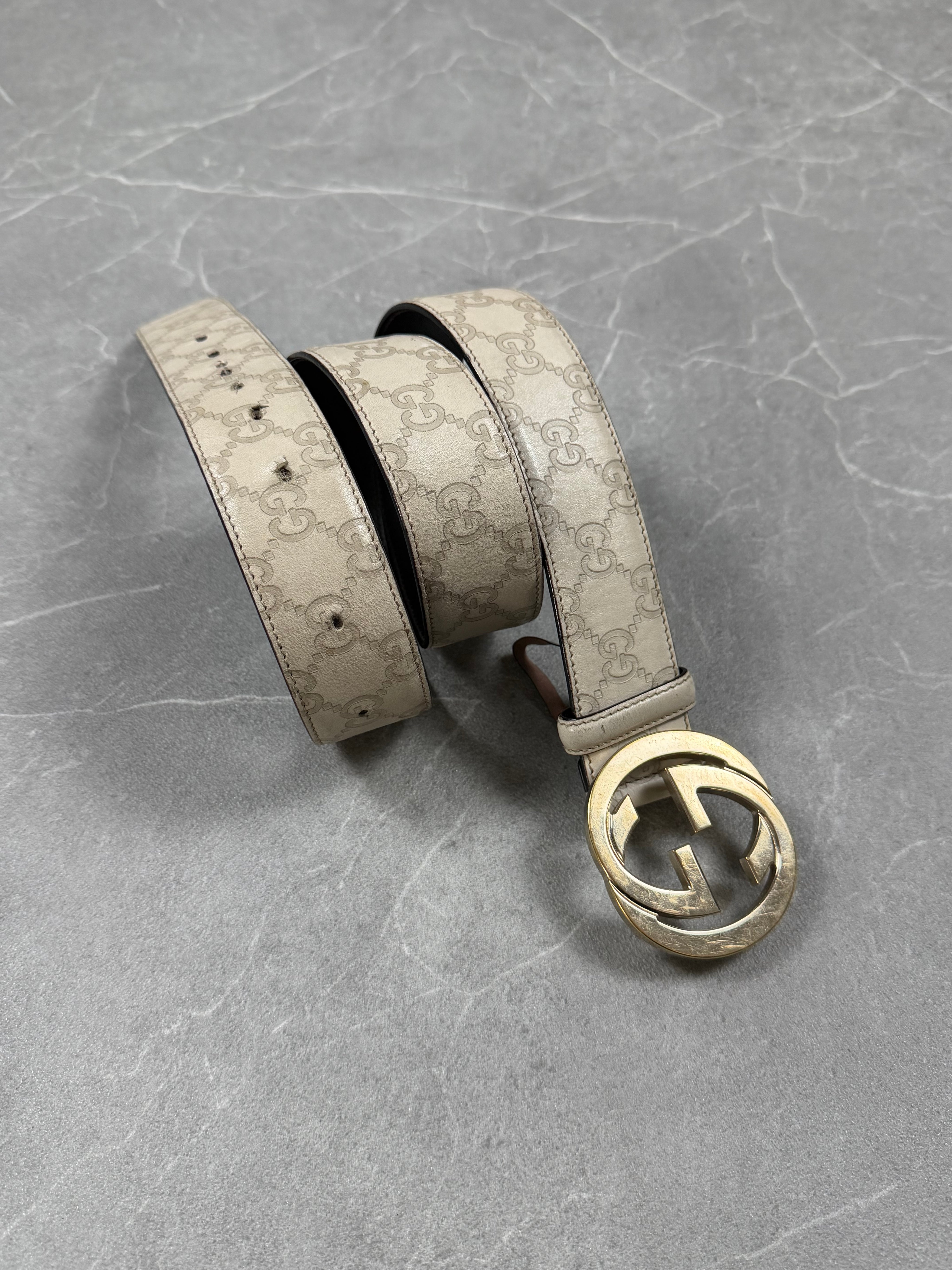 Gucci GG Monogramm Belt (105cm)