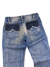 Diesel washed Big Bootcut Jeans (S)