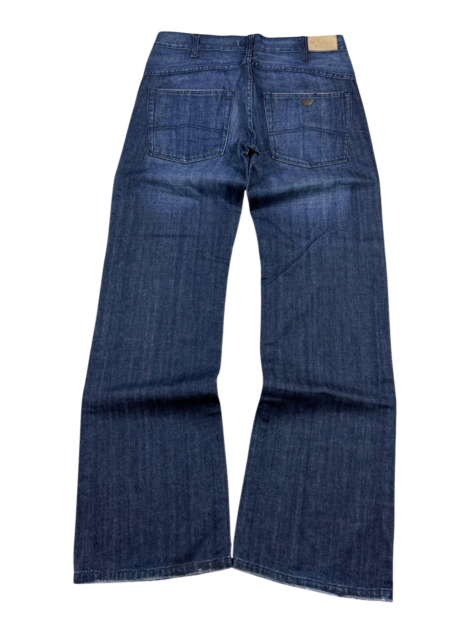 Armani Vintage Washed Bootcut Jeans (L)