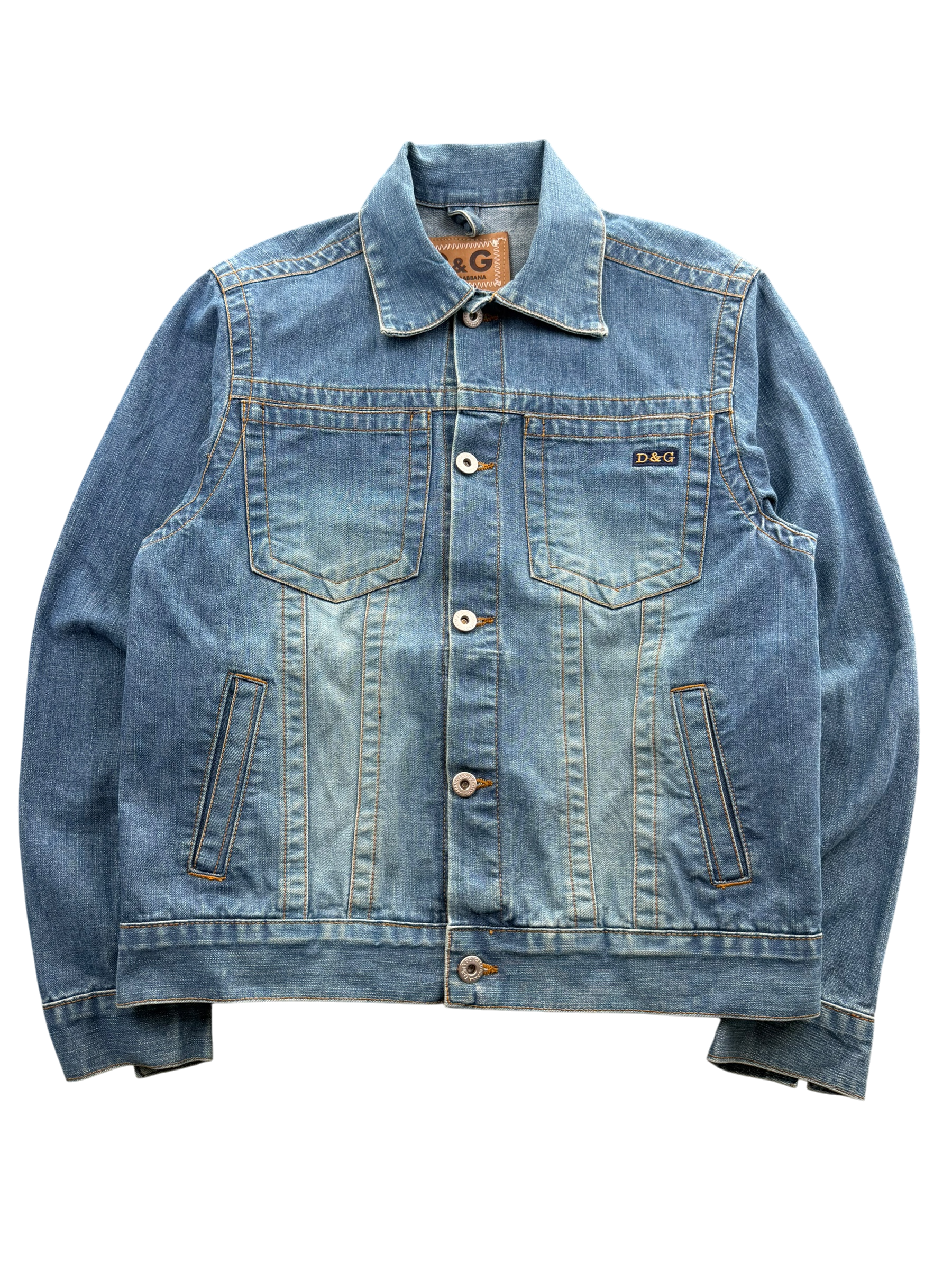 Dolce Gabbana Biglogo Jeansjacke (XS?