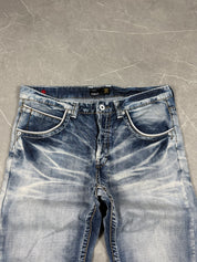 Vintage washed Straight Fit Jeans (S)
