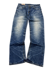 Ultra Washed Straight Jeans (M-L)