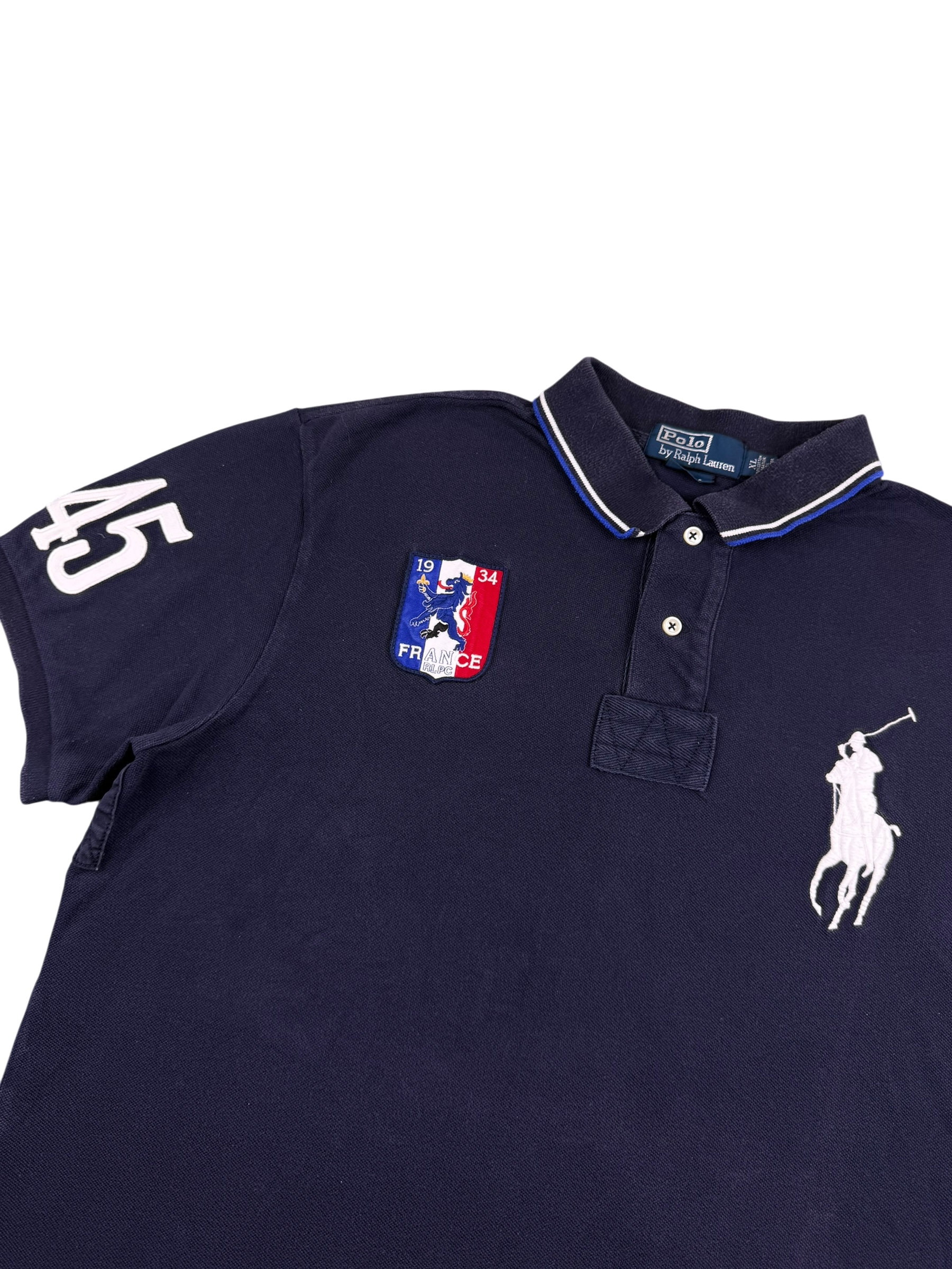 Ralph Lauren Big Pony Frankreich Poloshirt (XL)