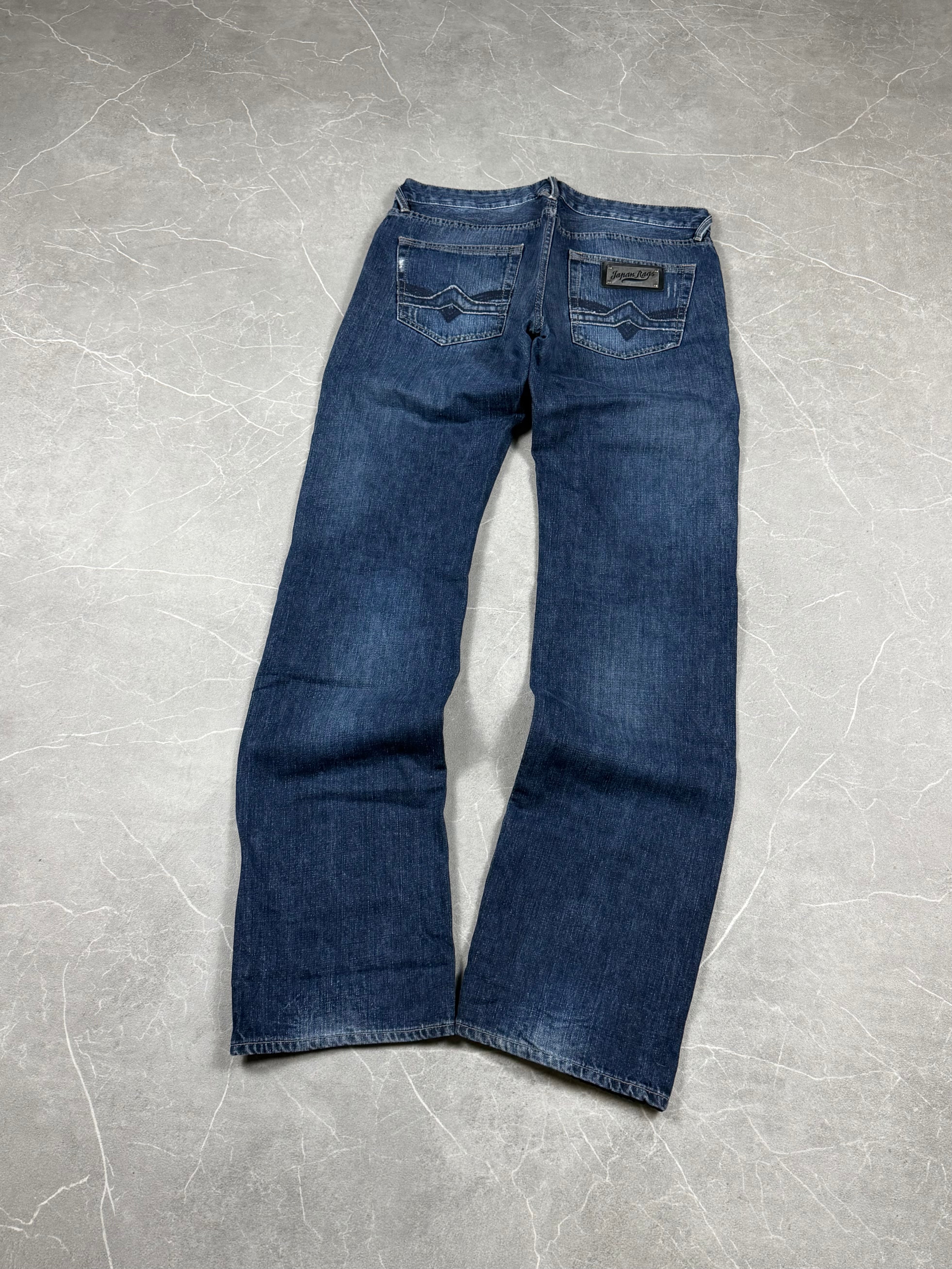 Vintage Japan Rags Straight Jeans (M)