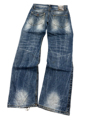Washed Bootcut Jeans (S-M)