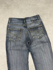 Vintage washed Straight Jeans (XS-S)