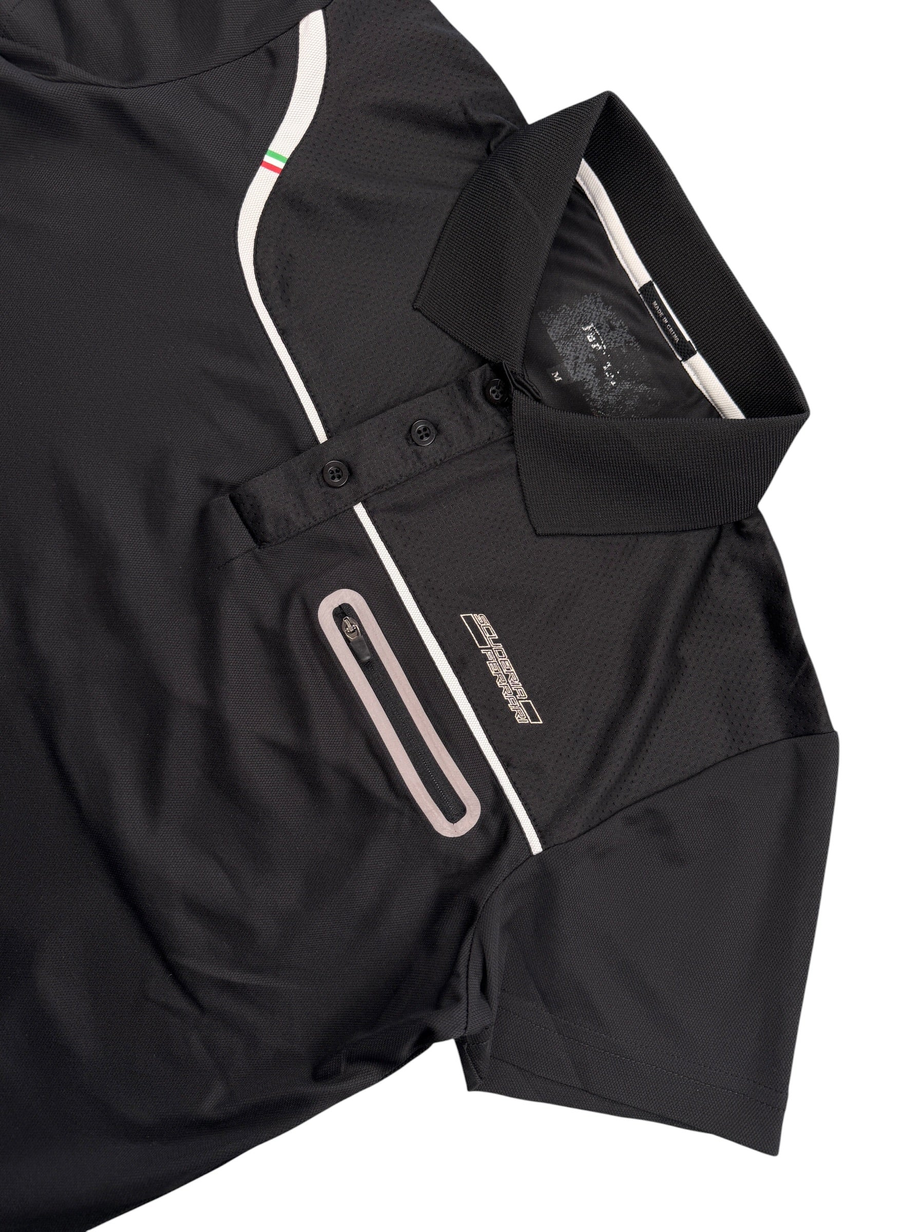 Vintage Ferrari Sport slimfit Poloshirt (M)